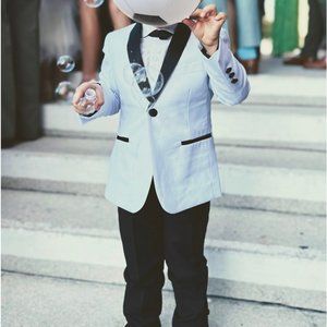 Toddler White Tuxedo